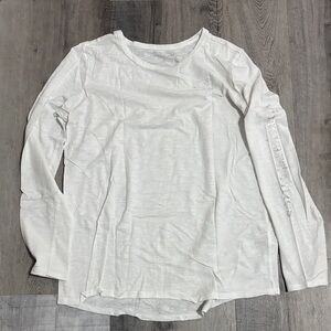 Vineyard Vines Women's Light Gray Long Sleeve Tee